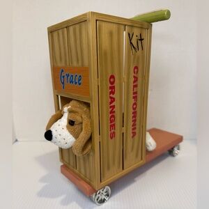 American Girl Doll Kit’s Scooter and Basset Hound Grace